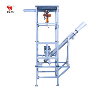 DZ tea corn food powder soya crust powder big bag unloader bulk bag unloading stations