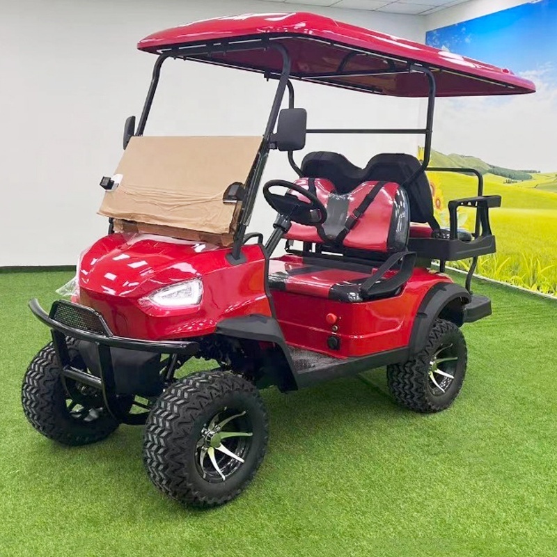 Kepler hunting golf buggy electric low speed vehicle golf cart 4 passenger zone electric golf cart