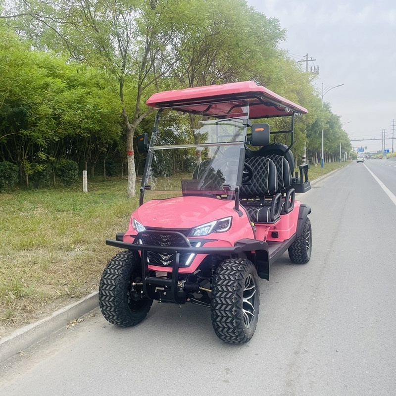 New Cheap  48v 60v 72v Ac System Golf Cart club Car Buggy 2 4 6 8 Seater used Street Legal Electric Golf Carts