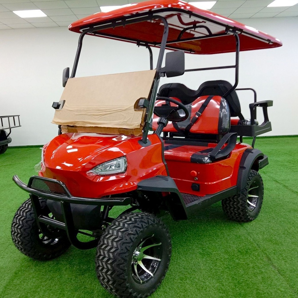 Kepler hunting golf buggy electric low speed vehicle golf cart 4 passenger zone electric golf cart