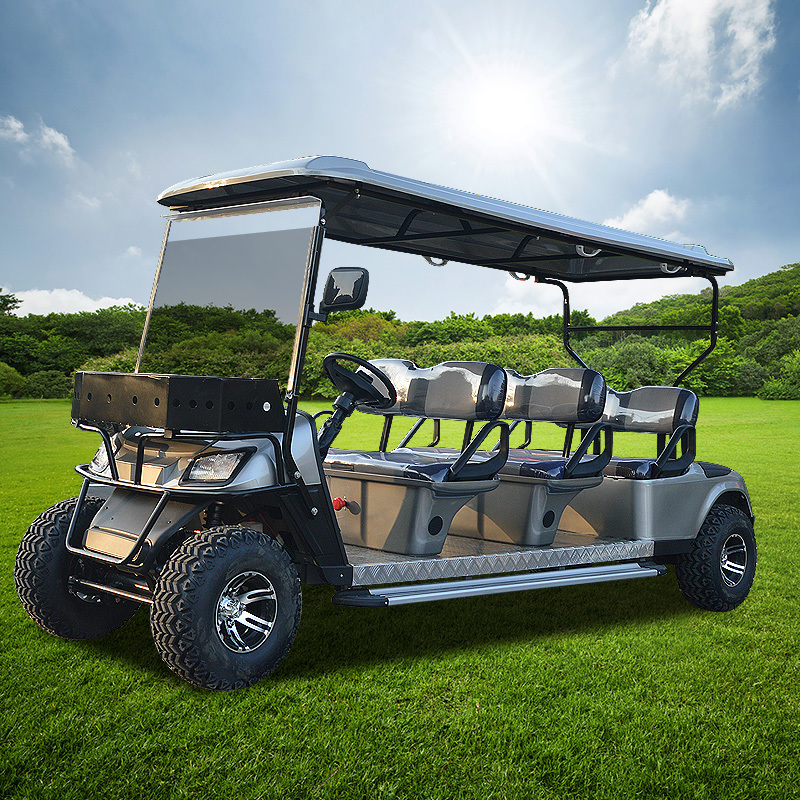 Professional Smart chinese new energy Luxury 2 4 6 Seater off raod Club car Hunting Golf Cart buggy for sale