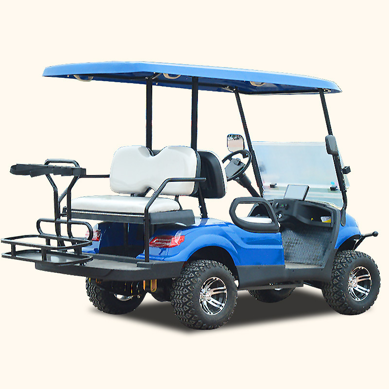 CE Approved Battery Powered Four Wheels 4 Seaters Gulf Car Electric Lifted Golf Cart 60 Golf Cart Accessories Ezgo Club Car 7-9h