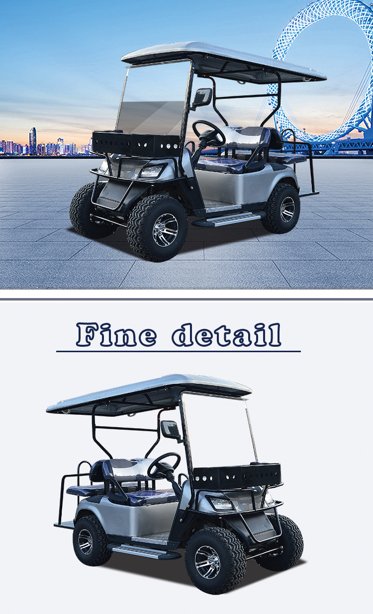 2023 customized off road 60V lithium battery hunting buggy best electric golf push cart BestSuppliers