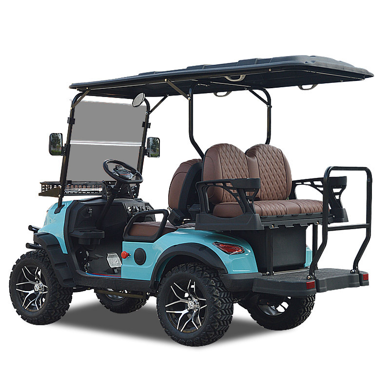 Electric Golf Buggy Scooter 48v 60v 72v Mountain Electric Vehicle (2+2) 4 Seat Electric Golf Cart