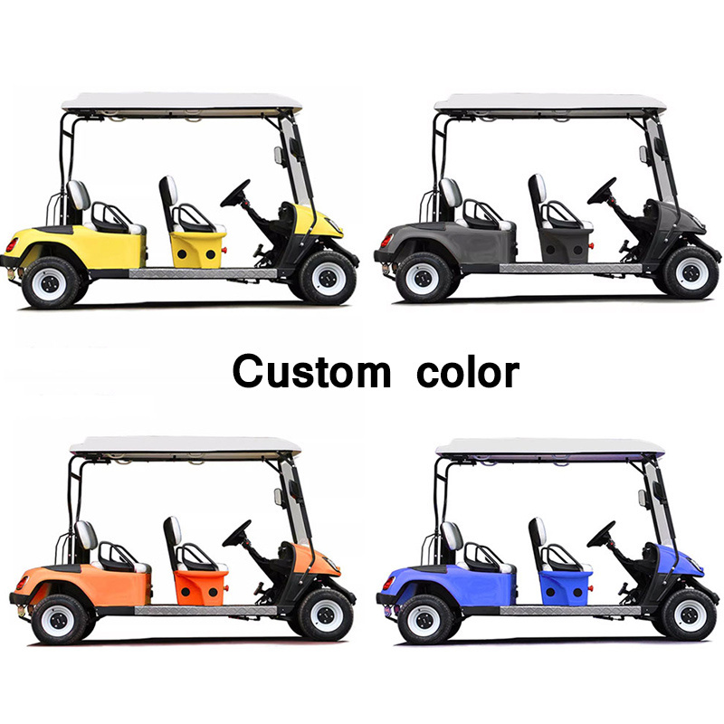 Legal Driving Electric Golf Buggy Golf Carts Electric 6 Seater Golf Cart with Doors Cheap 6 Seater r Sightseeing Cart Club