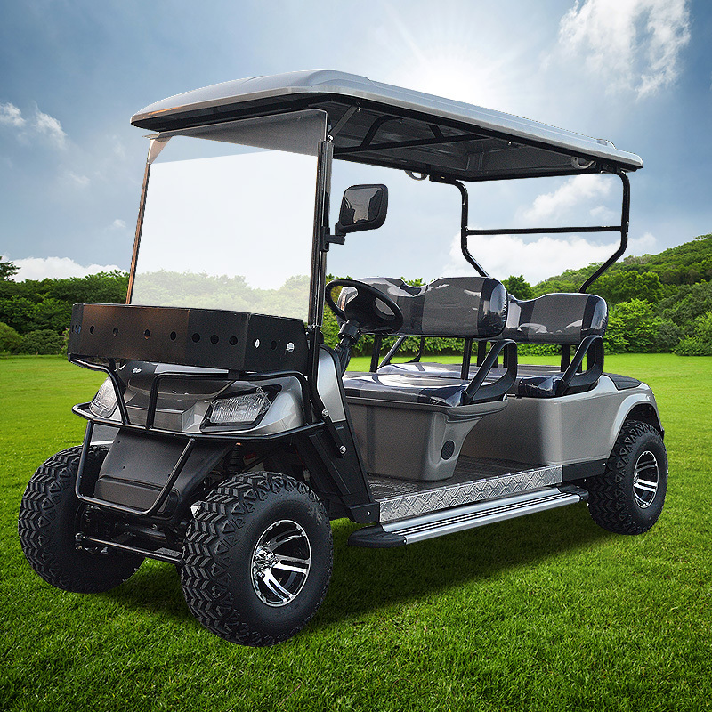 Professional Smart chinese new energy Luxury 2 4 6 Seater off raod Club car Hunting Golf Cart buggy for sale