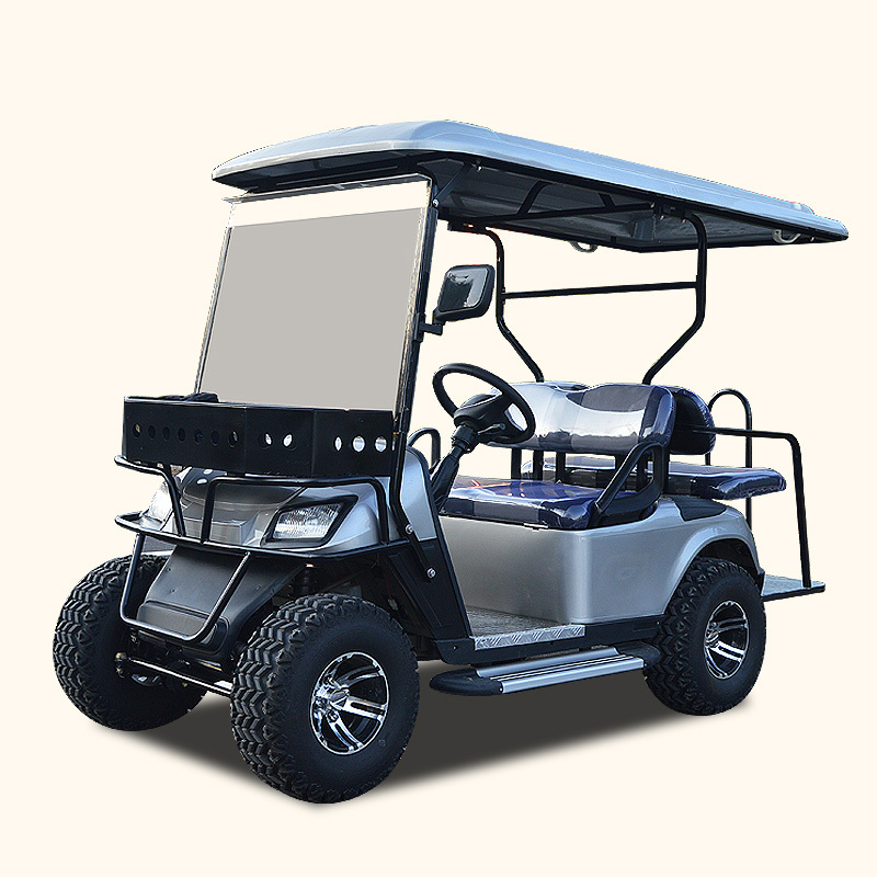 CE Approved Battery Powered Four Wheels 4 Seaters Gulf Car Electric Lifted Golf Cart 60 Golf Cart Accessories Ezgo Club Car 7-9h