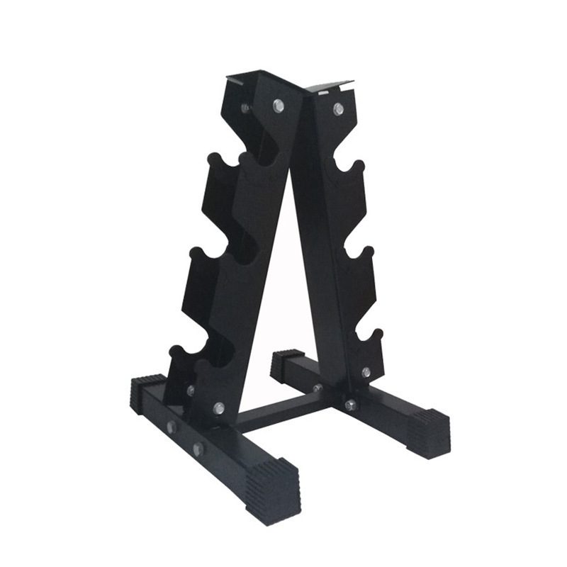 A Type Dumbbell Set Rack 5 Pairs Dumbbell Rack Commercial Bodybuilding dumbbell  Steel Rack