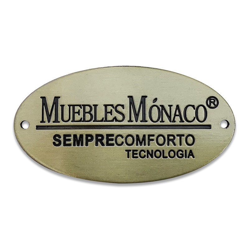 Manufacturer Supplier Metal Plaques Nameplate Stainless Steel Engraved Logo Name Plates