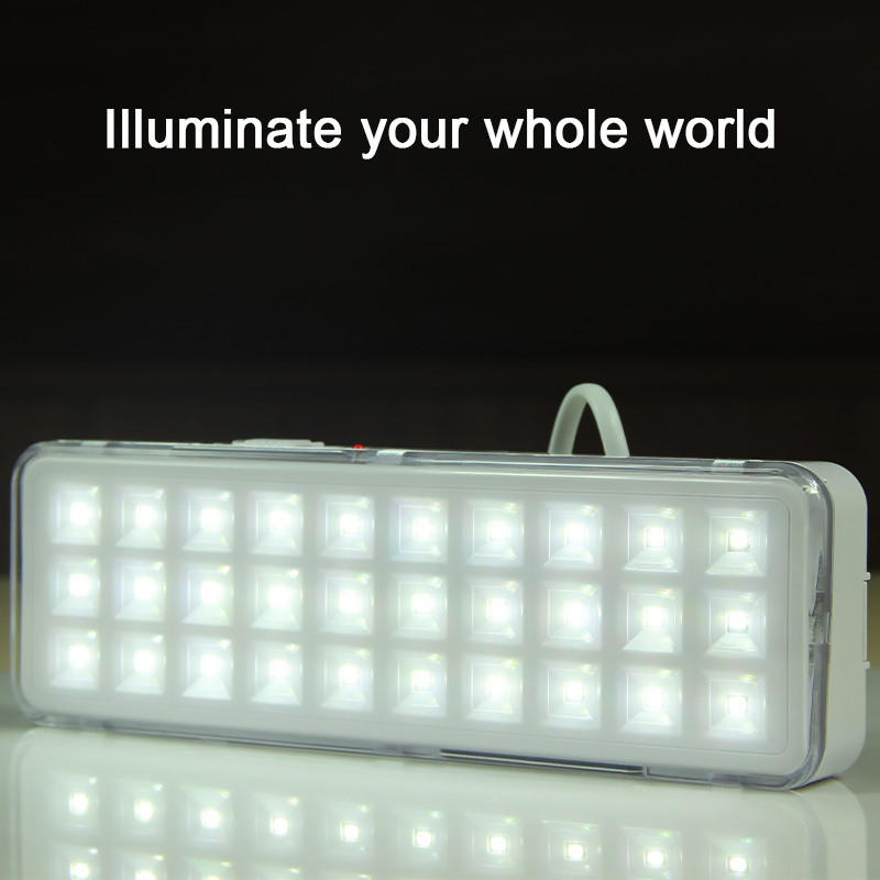 Wholesale 30 LEDs Rechargeable Dimmable Emergency Lights for Home Luz De Emergencia Led