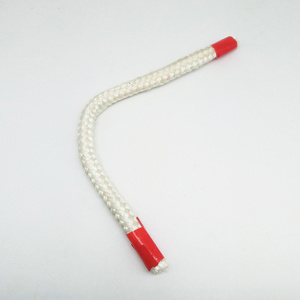 Glass Fiber Knitted Flat Rope High Silica Fiberglass Ropes