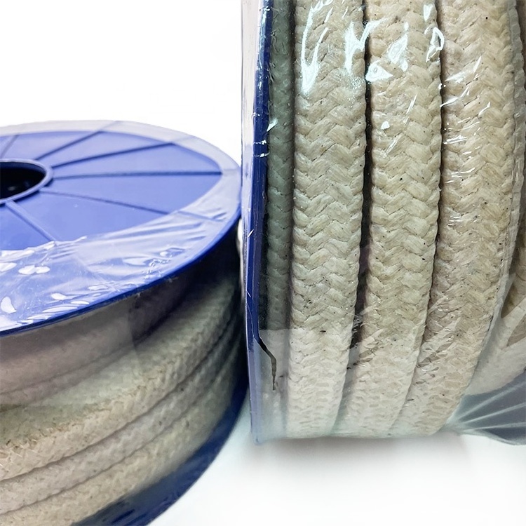 Ramie Fiber Braided Gland Packing Sealing Strip for Pump Seal