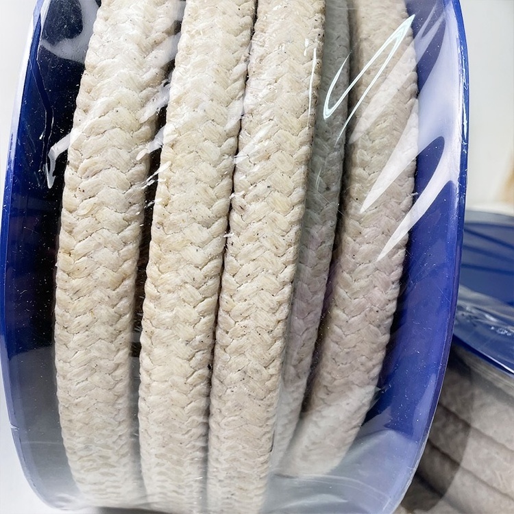 Ramie Fiber Braided Gland Packing Sealing Strip for Pump Seal