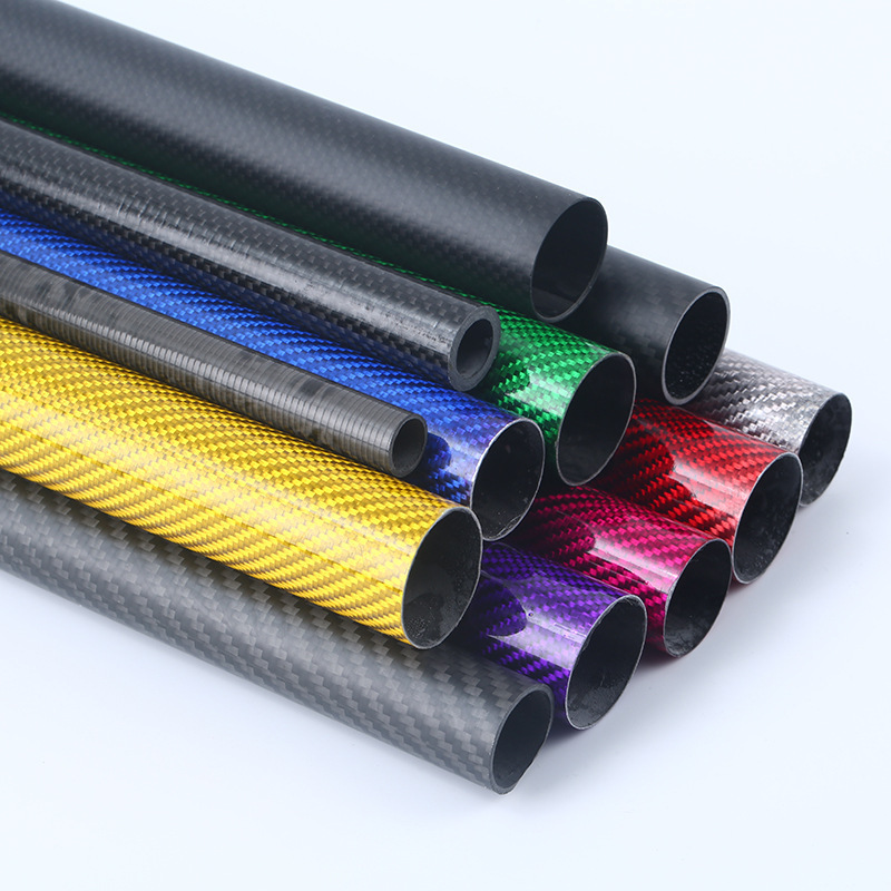 Carbon Fiber Round Tube 3k Twill 20mm 30mm 50mm Carbon Fiber Tubing