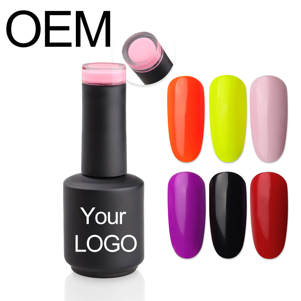 Factory OEM 7.5ml private label gel polish hema free Soak Off  gel Nail Art Painting Glue Supplies Salon UV Nail Gel Polish