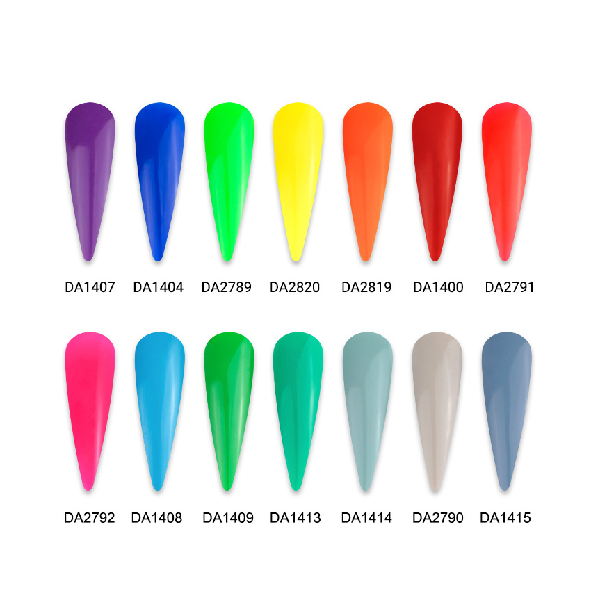 Private Label OEM/ODM 1kg Fast Extension acrygel neon color Nail Art Gel nail extension with jelly acrylic