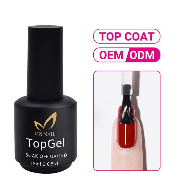 High Adhesion Long Lasting Nail Transfer Gel Primer Rubber Base And TOP Coat Clear LED UV Gel