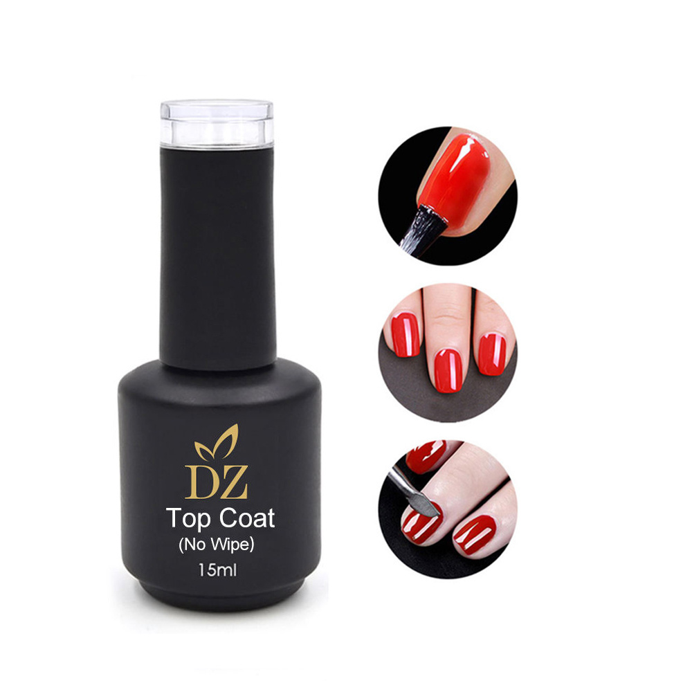 High Adhesion Long Lasting Nail Transfer Gel Primer Rubber Base And TOP Coat Clear LED UV Gel