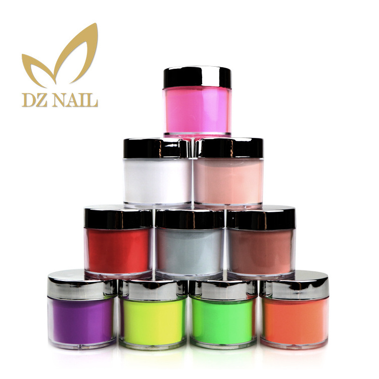 Dz Custom Private Label dip powder nails Nail Art Acrylic glitter Powder Dipping Powder for Nail Art