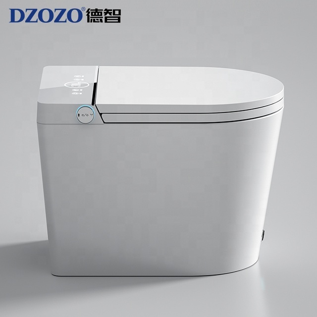 Sanitary Wares Bathroom Wc Automatic Electronic Bidet Intelligent Ceramic Siphon Jet Flushing Smart Toilet