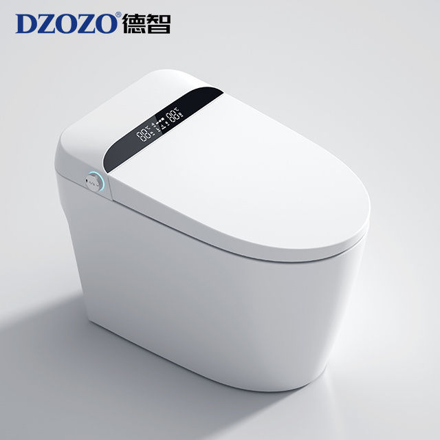 X83 Minimalist novelty concealed tank floor mounted one piece intelligent ceramic toilets smart wc toilet bowl