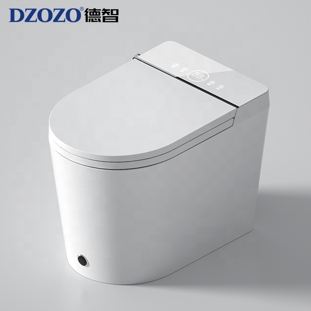 Sanitary Wares Bathroom Wc Automatic Electronic Bidet Intelligent Ceramic Siphon Jet Flushing Smart Toilet