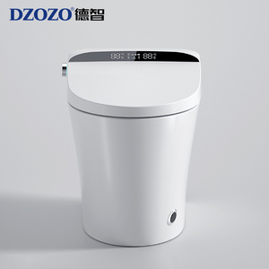 X83 Minimalist novelty concealed tank floor mounted one piece intelligent ceramic toilets smart wc toilet bowl