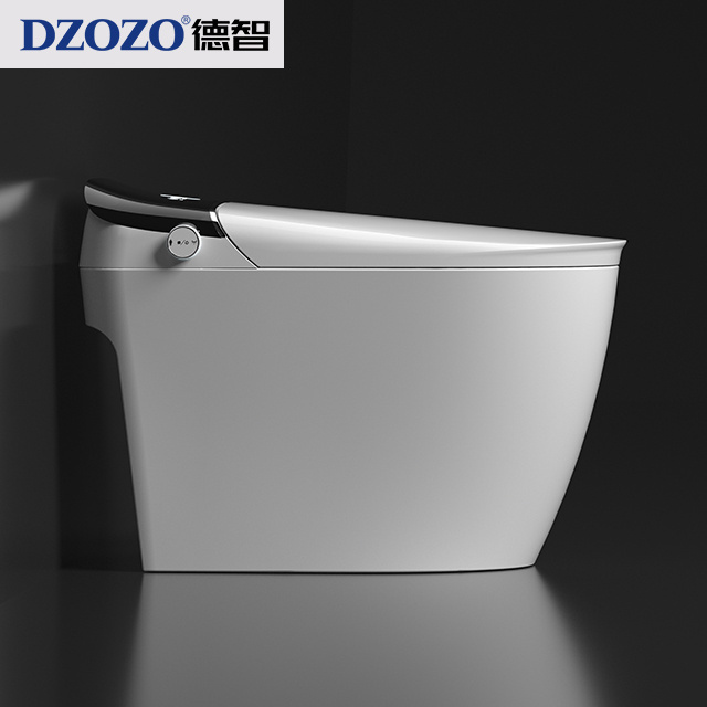 High quality woman cleaning black electric inodoros bathroom smart sanitary ware wc toilets