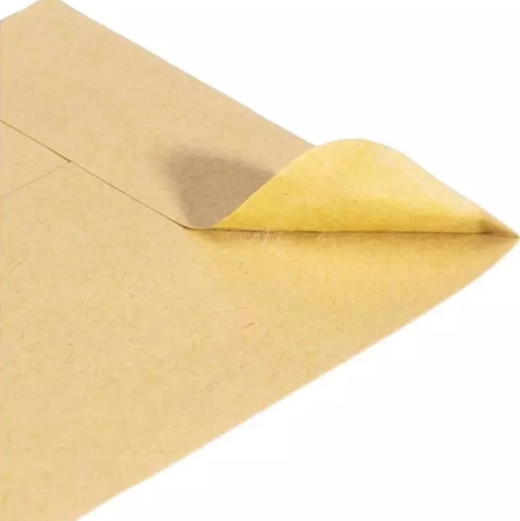 Brown Expanded Small Kraft Paper Seal Water Glue Envelope