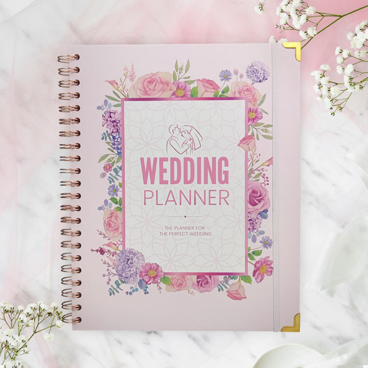 Custom  Wedding Planner Organizer Ring Binder, Miss to Mrs. Customize Wedding Planner & Organizer