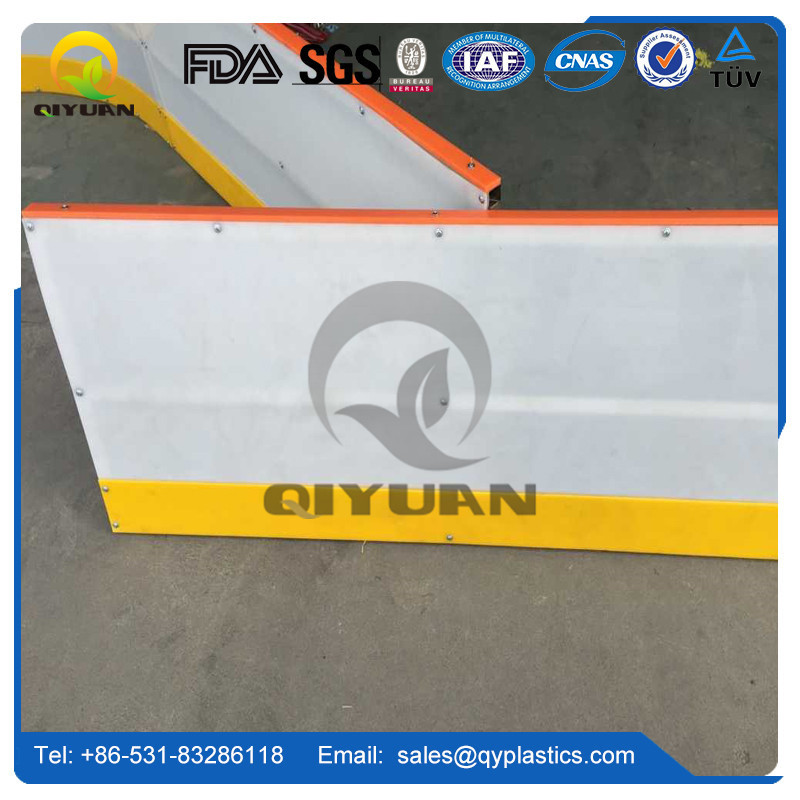 customized synthetic ice rink/ OEM uhmwpe sheet ice skating