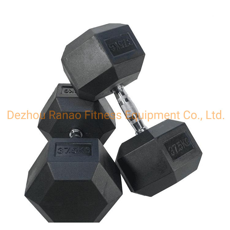 2.5kg 5kg7.5  25 50 kg  commercial hex commercial weights gym 10kg dumbbell barbell sets 40kg kg rubber hex dumbbell