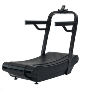 2024 New Style Hammer Unpowered Air Treadmill Professional Commercial Gym Equipment Self Generating Curved Treadmill