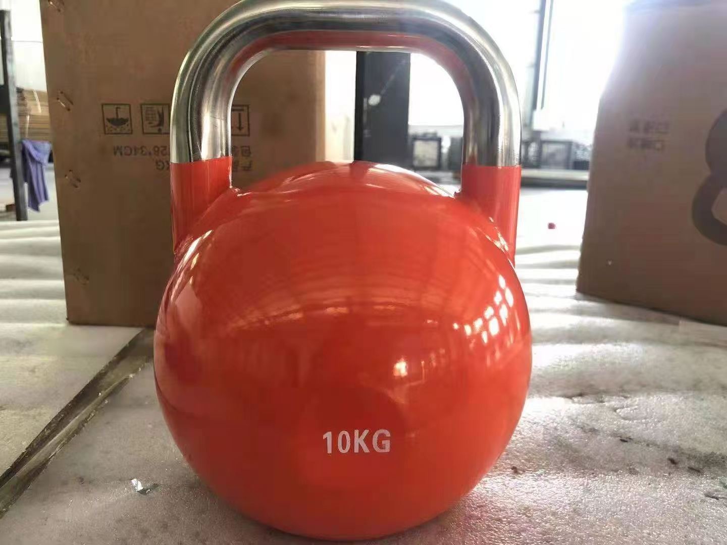 Wholesale Top Grade home equipment Weight Competition exercise  muscles weight training Steel Kettlebell