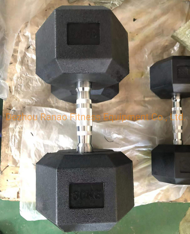 2.5kg 5kg7.5  25 50 kg  commercial hex commercial weights gym 10kg dumbbell barbell sets 40kg kg rubber hex dumbbell