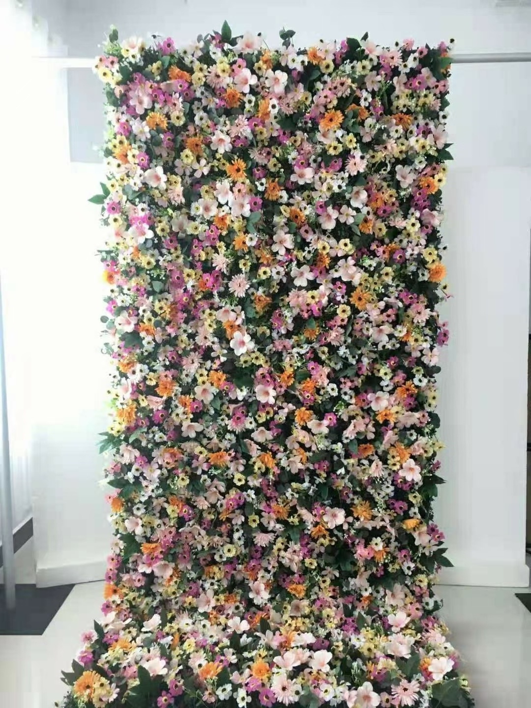 RESUP Flower Wall Backdrop Flower Wall Panel Artificial for Decoration