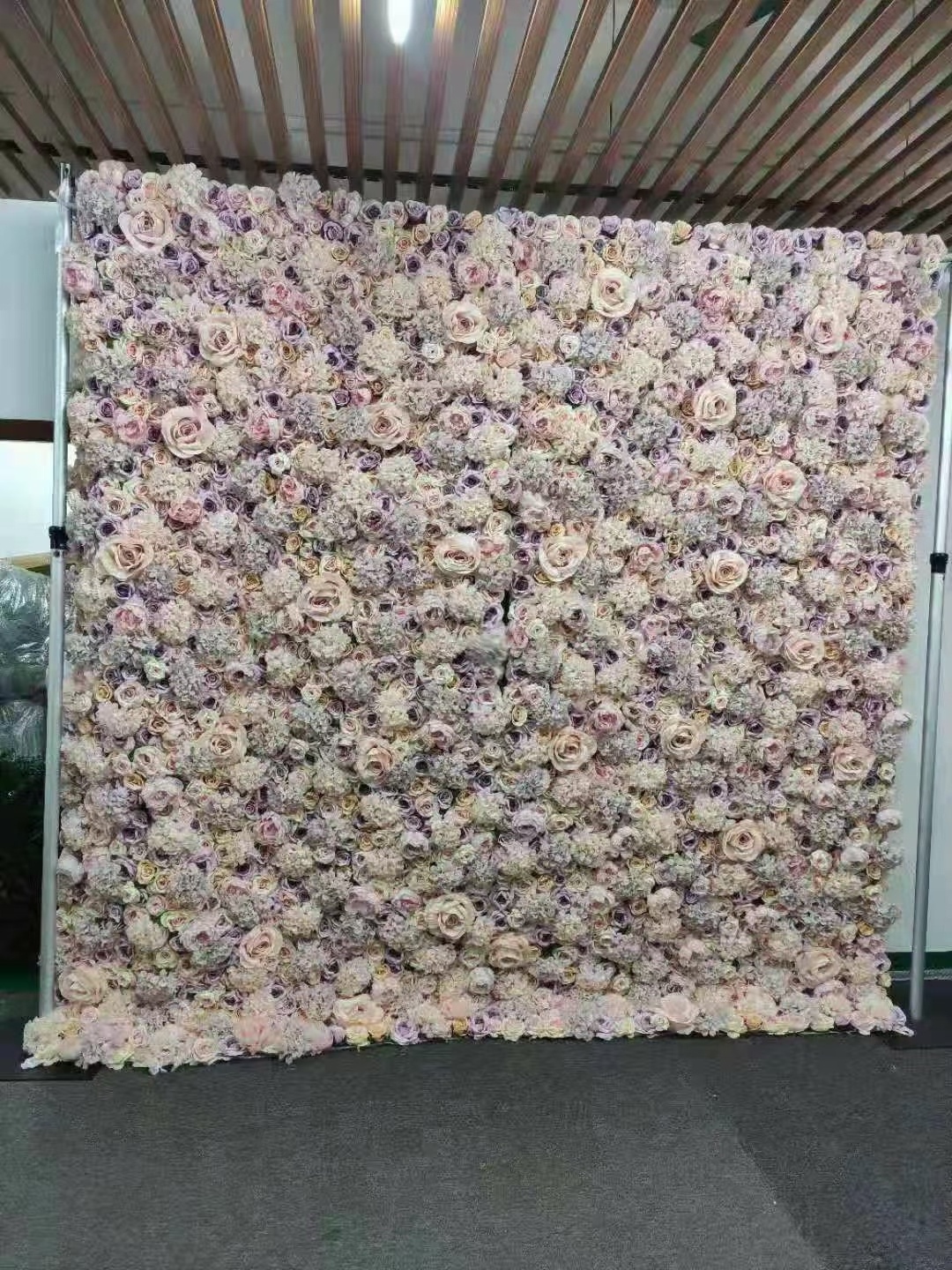 RESUP Flower Wall Backdrop Flower Wall Panel Artificial for Decoration