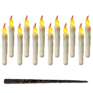 3d Magic Stick battery operated wax Waterproof led candles light Halloween flameless electronic candle