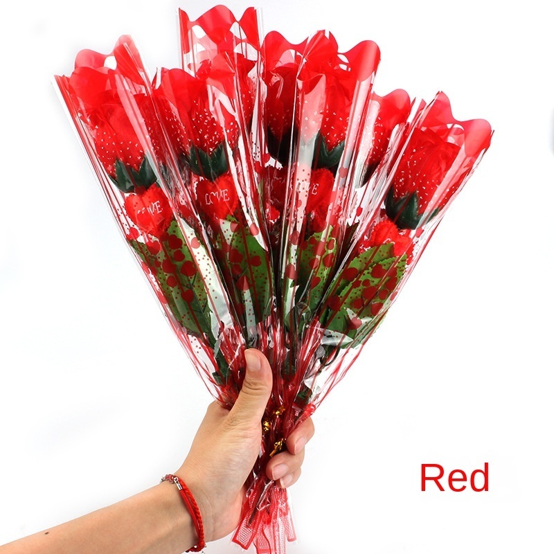 LED Lights Rose Flower Eternal Light Emitting Rose Valentine's Day Gift Christmas Party Decoration Home Decoration Wholesale