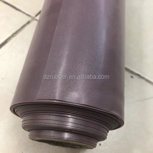 Different colour different thickness metallic latex sheet/latex sheeting/latex film