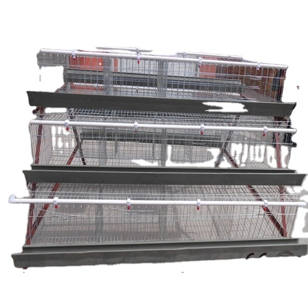 Build Sale Automatic Industrial Cheap Layer Large Portable Chicken Coop House Broiler Cage for Laying Hens Run Coop Metal Hot