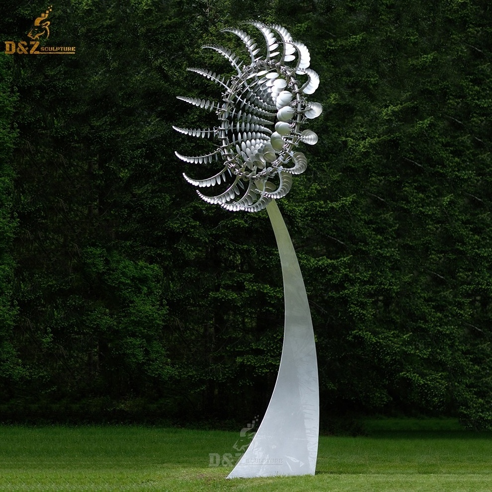 Outdoor Indoor Modern Art Metal Stainless Steel Swinging Sticks Kinetic Wind Sculpture