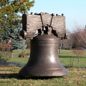 Outdoor Luxury High Quality Antique Custom Hand Carved Temple Church Hanging Large Bronze Bell Sculpture For Sale