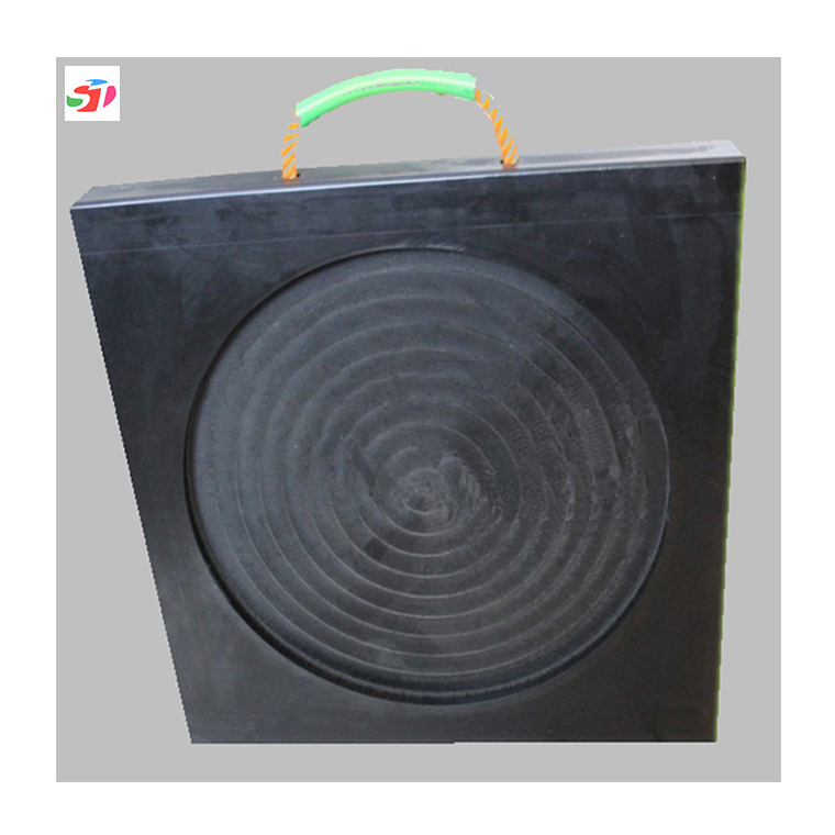 Plastic fitness mat bolt composite crane mats with low price