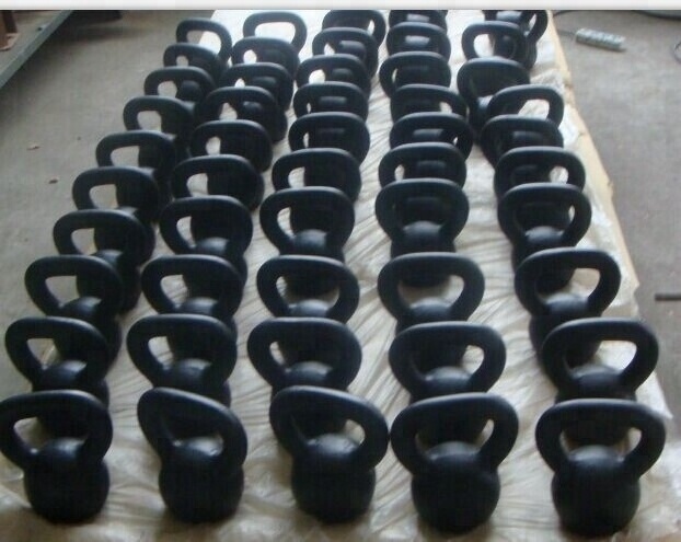 Commercial Fitness Bodybuilding Equipment Steel Competition Cast Iron Kettlebell BW3003