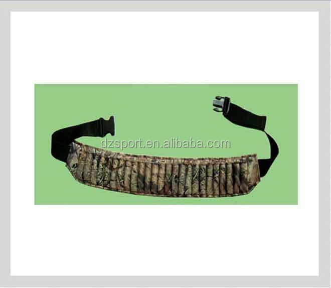 Camouflage Neoprene Hunting Bullet Belt Waterproof Neoprene Cartridge Shell Bag