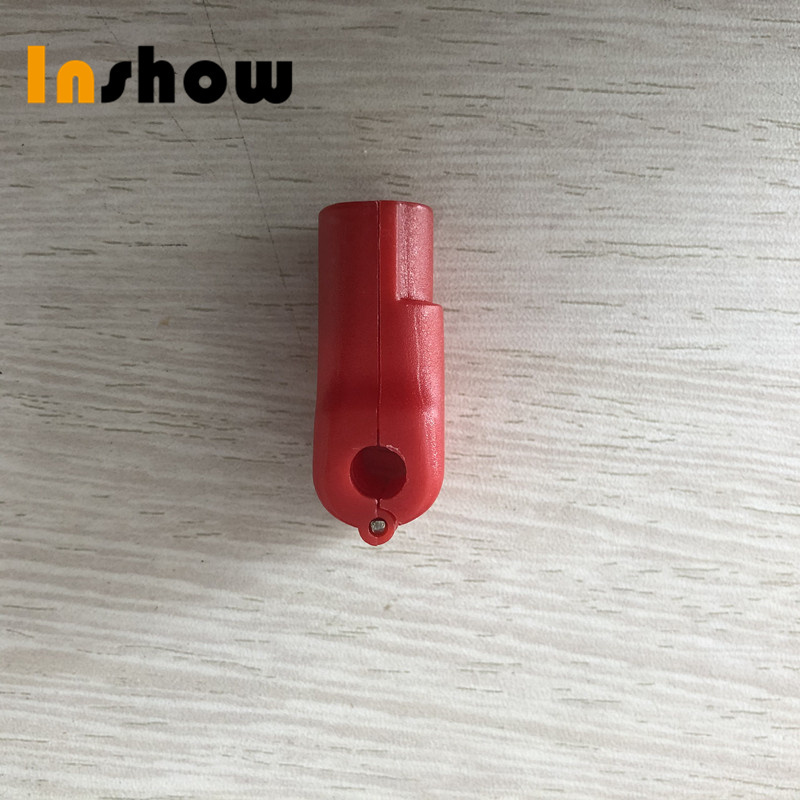 INSHOW B5112 Plastic EAS Security Stop Lock Retail Shop Display Hook Anti Theft Stop lock Magnetic Key Detacher