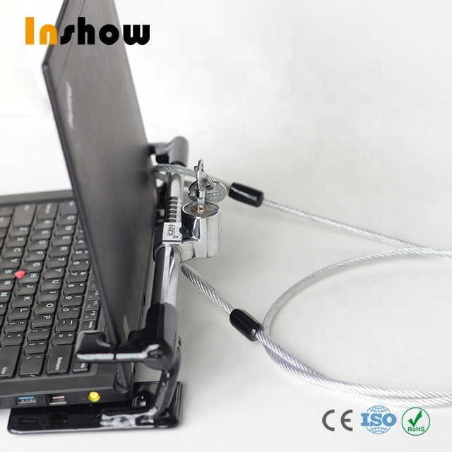 INSHOW B1403 Hot mechanical security for laptop laptop security cable anti theft lock