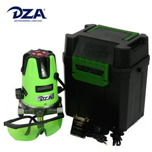 Dza Pgi-5 Cross Line Degree Horizontal Set With Tripod Red Laser Level 5 Lines 6 Points 360 Degrees