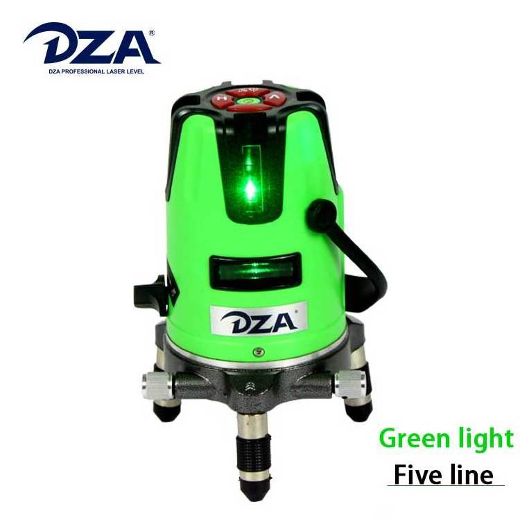 Dza Pgi-5 Cross Line Degree Horizontal Set With Tripod Red Laser Level 5 Lines 6 Points 360 Degrees